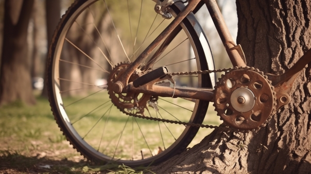 自転車の異音（空走中）