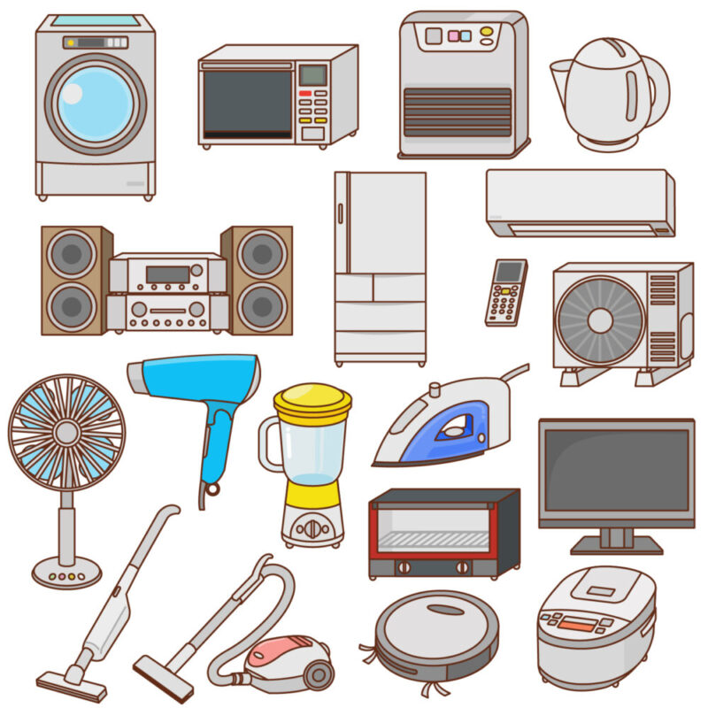 買取対象にならない家電の特徴