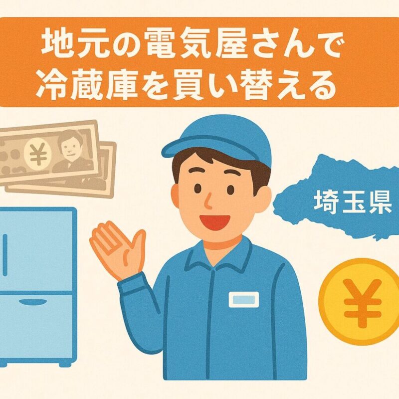 埼玉県で冷蔵庫補助金の対象となる条件と金額