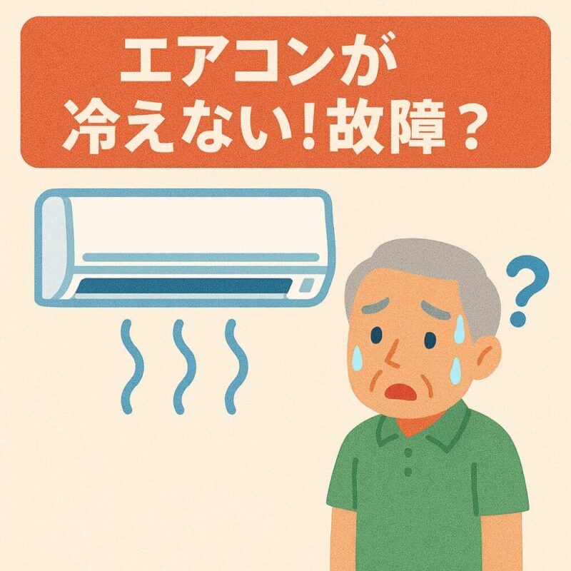 業者へ依頼すべきエアコン故障の症状