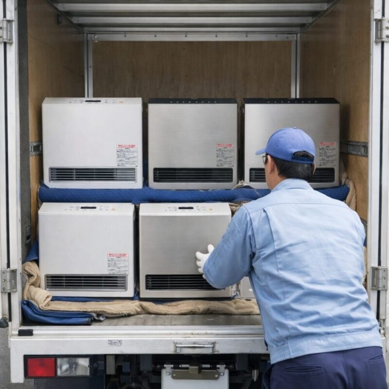 当店のガスファンヒーターの出張買取・リサイクル回収サービスの特徴