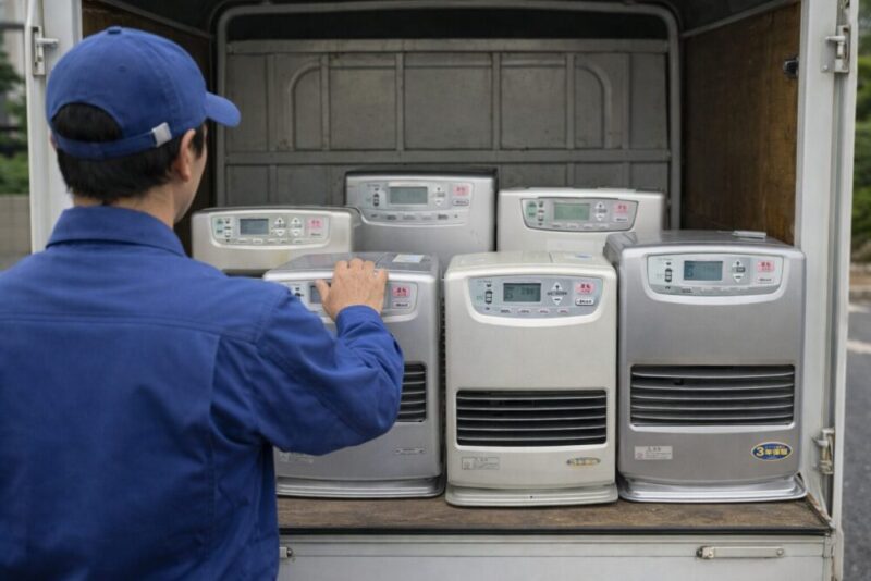 石油ファンヒーター出張買取・回収サービス