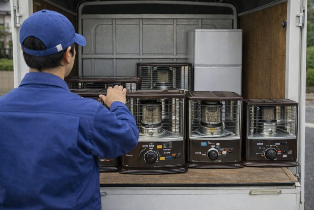 石油ストーブの処分方法と費用